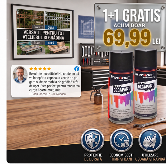 Spray pentru indepartare vopsea 1+1 GRATIS- 450ml